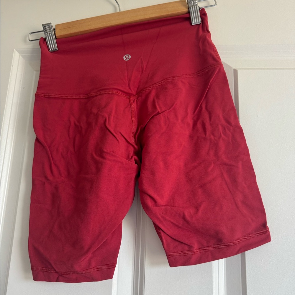 Ole Miss Lululemon athletica Women's Vibrant Red Bike Shorts